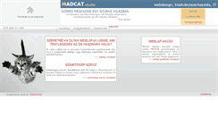 Desktop Screenshot of madcat-studio.hu